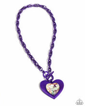 Load image into Gallery viewer, Modern Matchup - Purple Paparazzi Necklace
