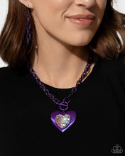 Load image into Gallery viewer, Modern Matchup - Purple Paparazzi Necklace
