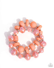 Load image into Gallery viewer, Shape Shifting Season - Orange Paparazzi Bracelet
