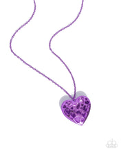 Load image into Gallery viewer, Valentines View - Purple Necklace
