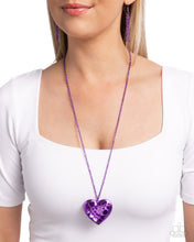 Load image into Gallery viewer, Valentines View - Purple Necklace
