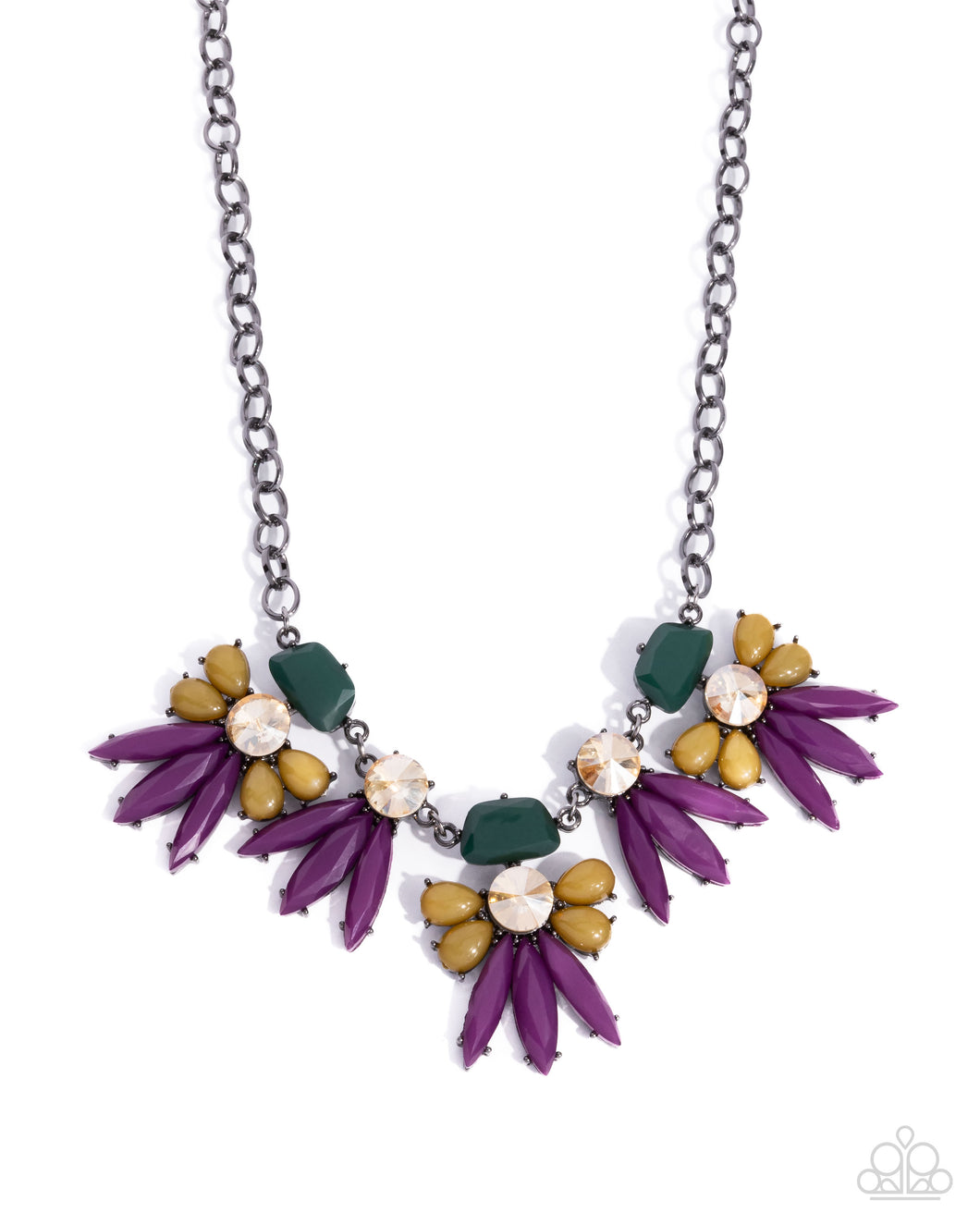 Folklore Flair - Purple Necklace