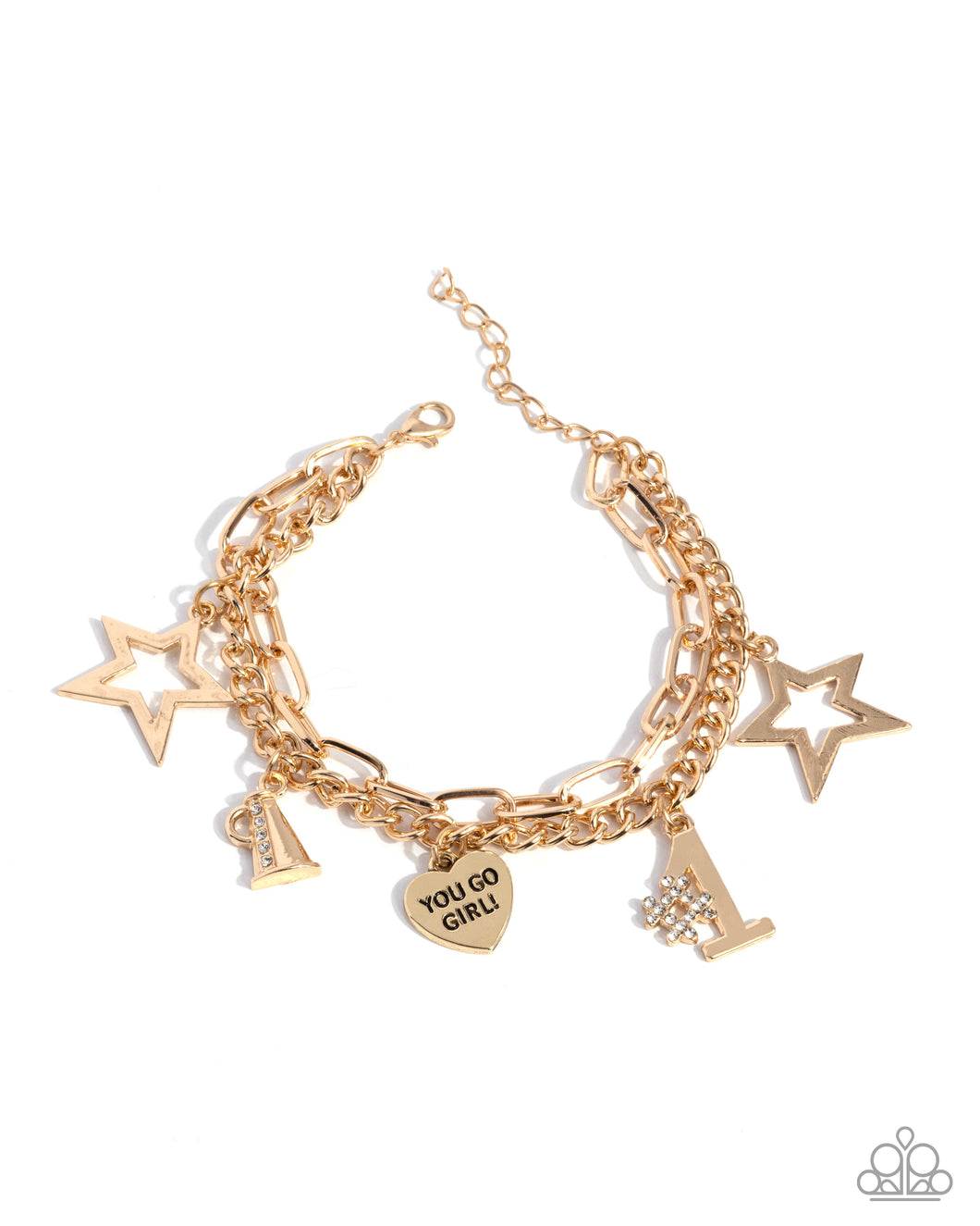 Team Spirit - Gold Bracelet