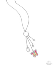 Load image into Gallery viewer, Mariposa Masterpiece Pink Lanyard
