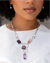 Load image into Gallery viewer, Artistic Elegance Purple Necklace
