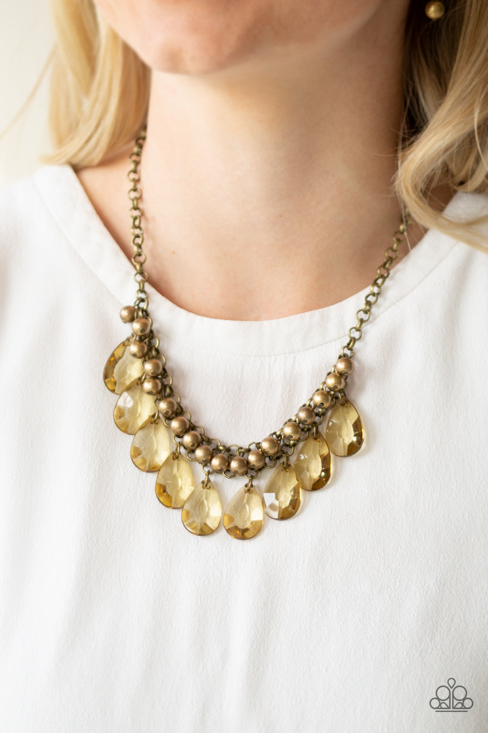 Fashionista Flair - Necklace - Paparazzi