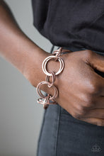 Load image into Gallery viewer, Give Me A Ring - Copper - Paparazzi Accessories
