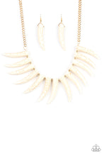 Load image into Gallery viewer, Tusk Tundra - White- Paparazzi Necklace
