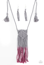 Load image into Gallery viewer, Look At MACRAME Now - Purple - Paparazzi
