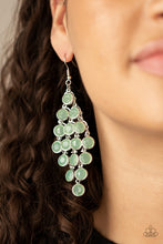 Load image into Gallery viewer, With All DEW Respect  Green - Paparazzi Earrings
