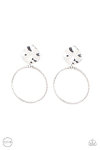 Load image into Gallery viewer, Undeniably Urban - Silver Paparazzi Earrings
