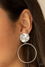 Load image into Gallery viewer, Undeniably Urban - Silver Paparazzi Earrings
