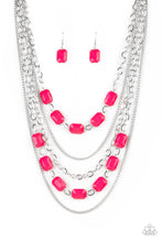 Load image into Gallery viewer, Standout Strands - Pink Paparazzi Necklace
