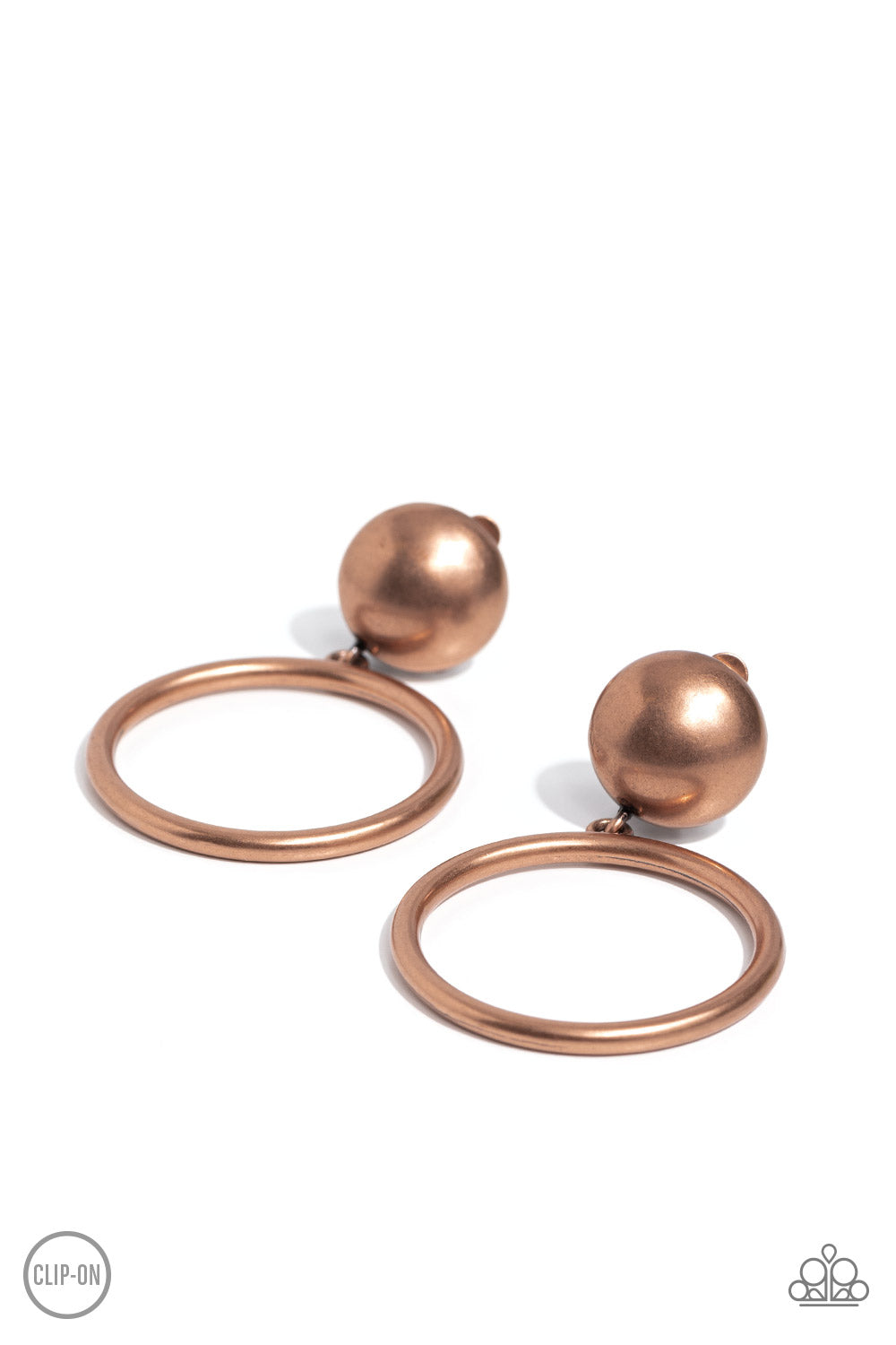 Classic Candescence - Copper Earrings