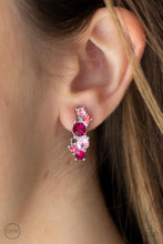 Load image into Gallery viewer, Cosmic Celebration - Pink Clip-on Earrings
