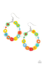 Load image into Gallery viewer, Paparazzi  ~ Festively Flower Child Multi Earrings
