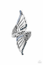 Load image into Gallery viewer, Angels Among Us - Blue Paparazzi Ring
