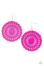 Load image into Gallery viewer, Island Sun - Pink Paparazzi Earrings
