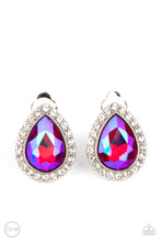 Load image into Gallery viewer, Cosmic Castles - Pink Paparazzi Clip-on Earrings
