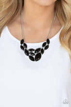Load image into Gallery viewer, Glitzy Goddess - Black Paparazzi Necklace
