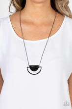 Load image into Gallery viewer, Lunar Phases - Black Paparazzi Necklace
