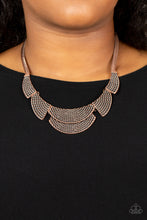 Load image into Gallery viewer, Empress Empire - Copper Paparazzi Necklace
