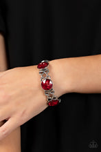 Load image into Gallery viewer, Devoted to Drama - Red Paparazzi Bracelet
