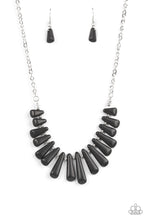 Load image into Gallery viewer, Mojave Empress - Black ,Paparazzi Necklace
