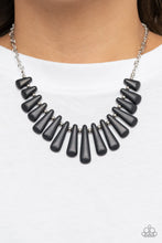 Load image into Gallery viewer, Mojave Empress - Black ,Paparazzi Necklace
