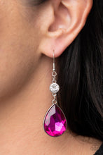 Load image into Gallery viewer, Smile for the Camera - Pink Paparazzi Earrings
