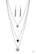 Load image into Gallery viewer, Follow the LUSTER - Black Paparazzi Necklace
