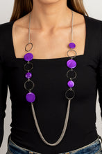 Load image into Gallery viewer, Beach Hub - Purple Necklace
