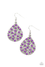 Load image into Gallery viewer, Botanical Berries - Purple Earrings
