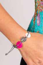 Load image into Gallery viewer, Shore Up - Pink Paparazzi Bracelet
