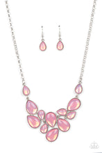 Load image into Gallery viewer, Keeps GLOWING and GLOWING - Pink Paparazzi Necklace
