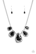 Load image into Gallery viewer, Formally Forged - Black Paparazzi Necklace
